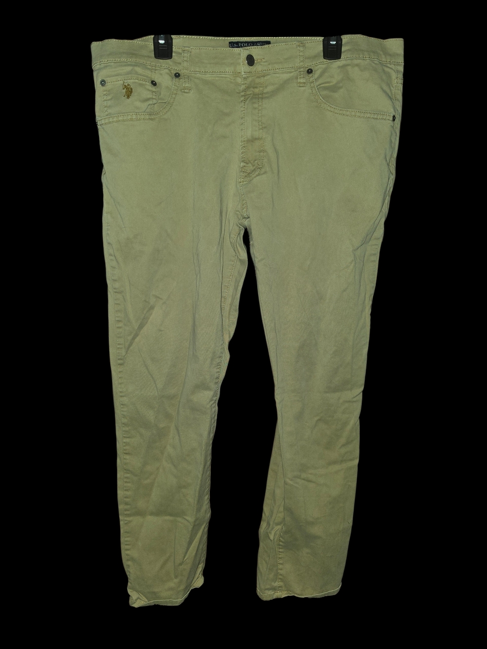 4/5/3. U.S. Polo Assn. Classic Straight-Leg Khaki Jeans